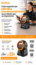 ESCÁNER DE CÓDIGO DE BARRAS OMNIDIRECCIONAL 2D
