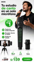 MICRÓFONO DE CANTO PARA LIVES TIPO-C & LIGHTNING